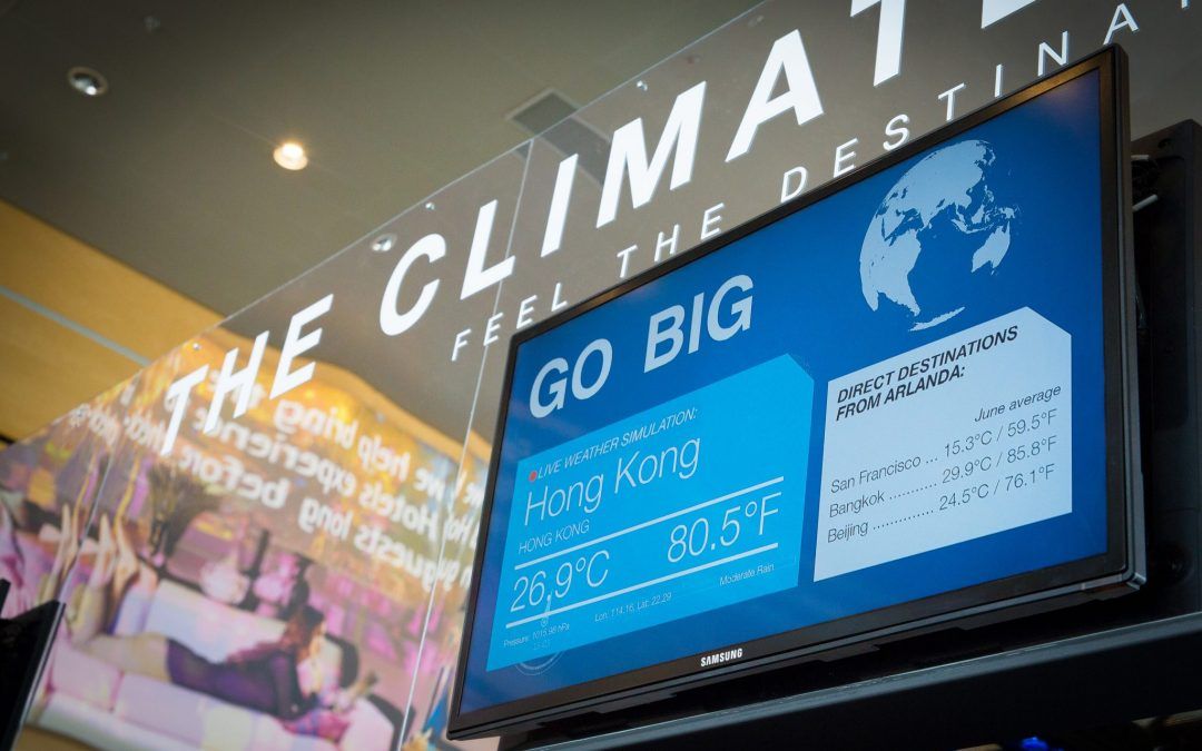 Experimenta el clima de tu destino antes de partir