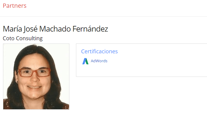 coto consulting certificacion adwords