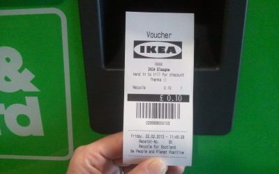 Recycled&Reward: Máquina de descuentos por reciclar