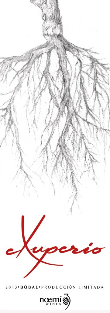 ETIQUETA EXUPERIO NOEMI WINES