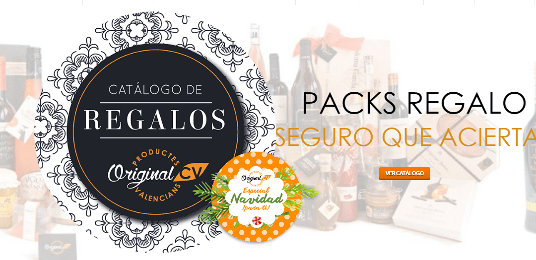 Catálogo de regalos navideños para Original CV