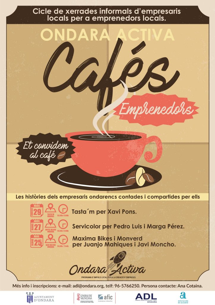 CAFES-EMPRENEDORS-ONDARA-ACTIVA-poster
