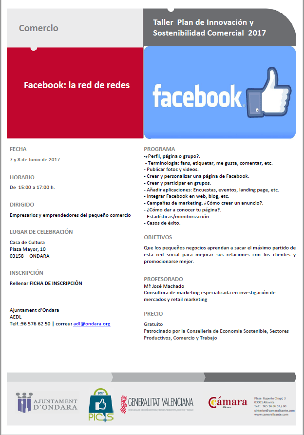 curso Facebok ondara camara alicante_2017