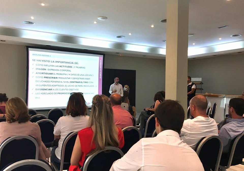 Taller atención al cliente en Jornadas Trixie Up Andalucia