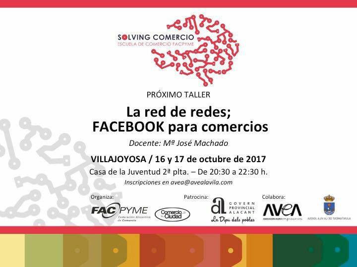 facebook para comercios villajoyosa
