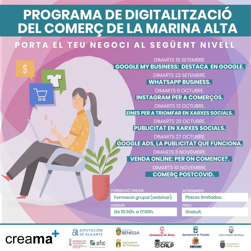 PROGRAMA DE DIGITALIZACIÓN DEL COMERCIO DE LA MARINA ALTA