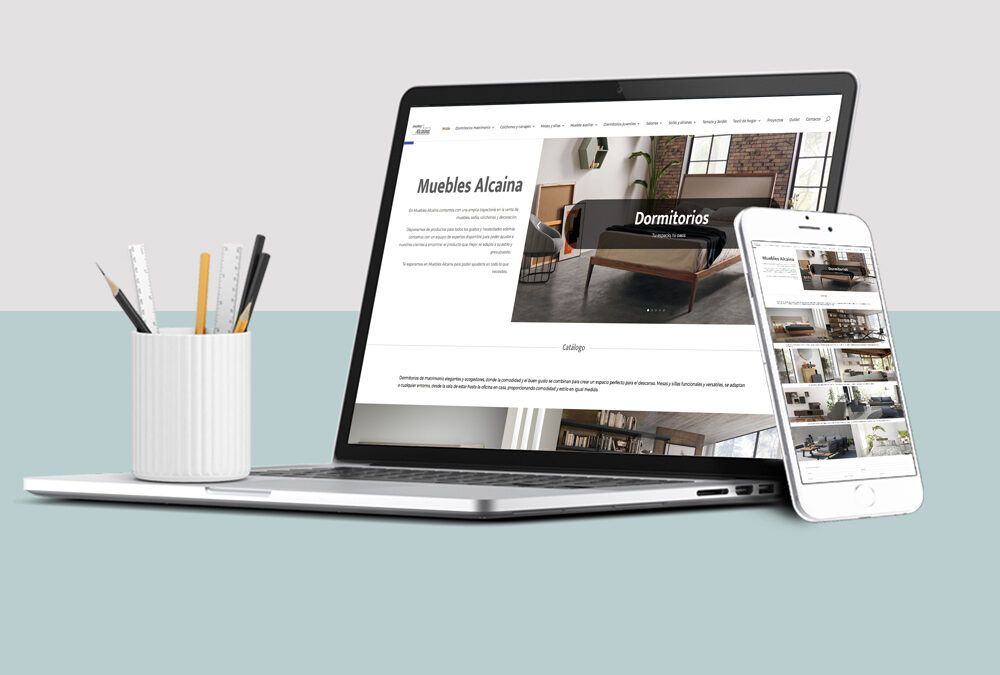 Muebles Alcaina: Diseño Web con Catálogo de Productos