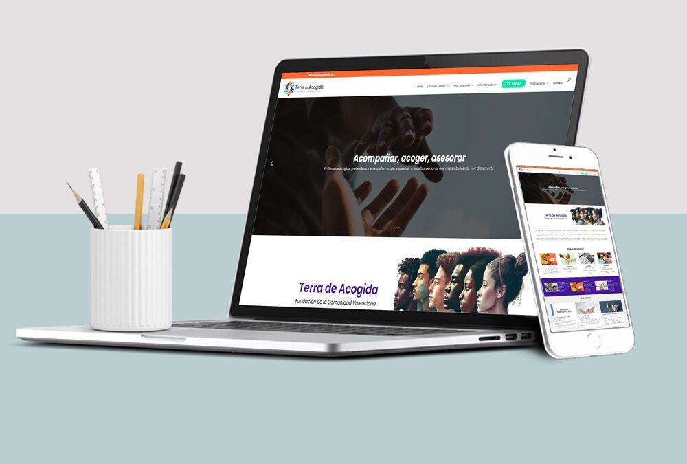 Terra de Acogida: Diseño y mantenimiento web