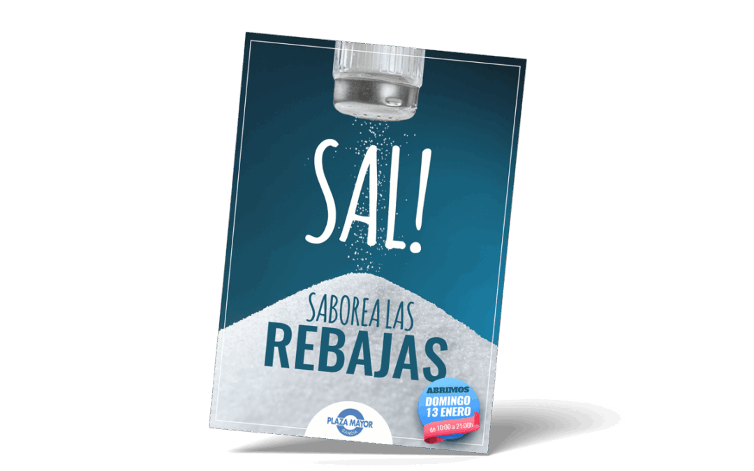 Campaña «Sal, saborea las rebajas»