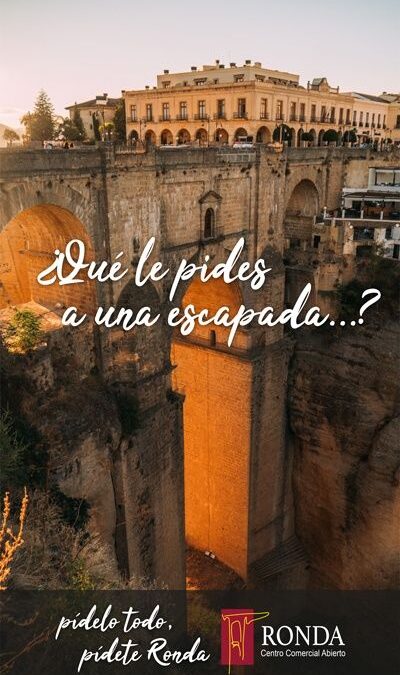 CAMPAÑA: “Pídelo todo, pídete Ronda”.